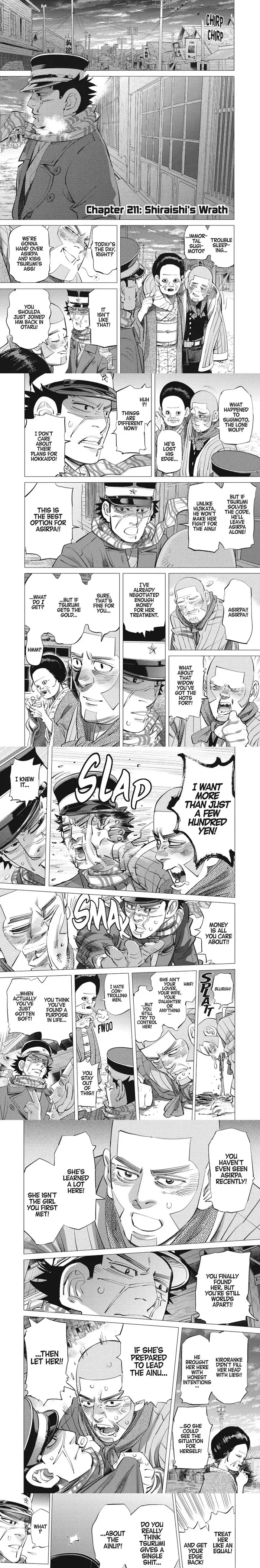 Golden Kamuy Chapter 211 image 1_optimized
